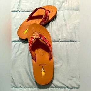 Volatile surf sandals multi color size 7